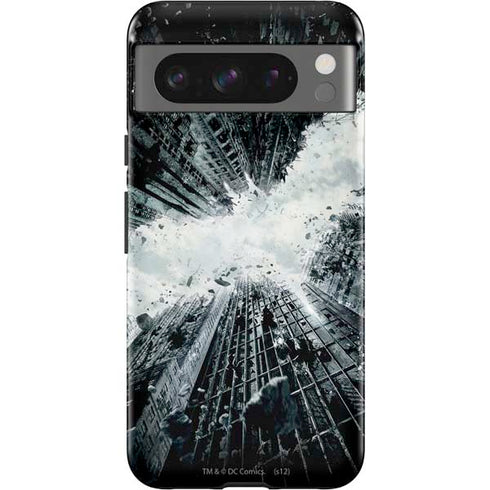 DC Comics Batman Dark Knight Rises Poster Google Pixel 8 Pro Impact Case
